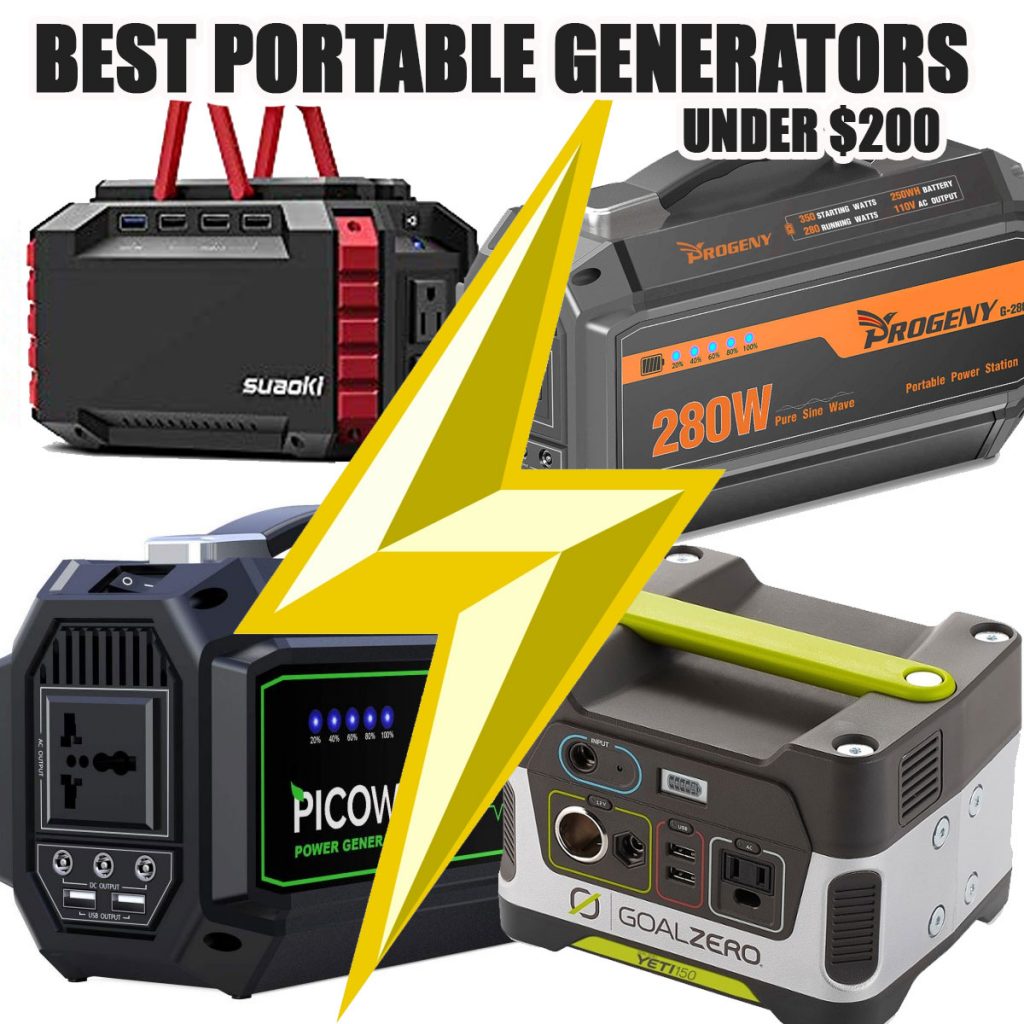 Top 10 Best Portable Solar Generators Under 200